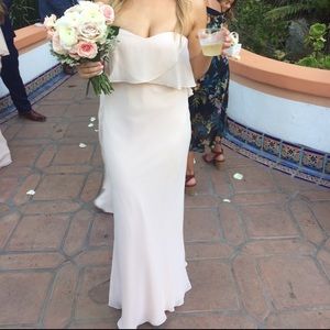 Bridesmaid Dress Theia Blush color
